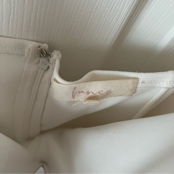 NWOT Franco White mini Dress - Picture 6 of 6